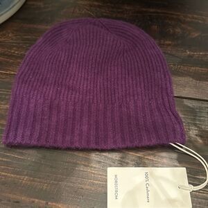 NWT Nordstrom cashmere beanie